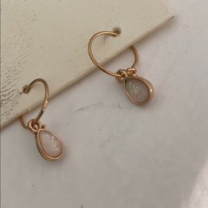 Fire Opal Earrings